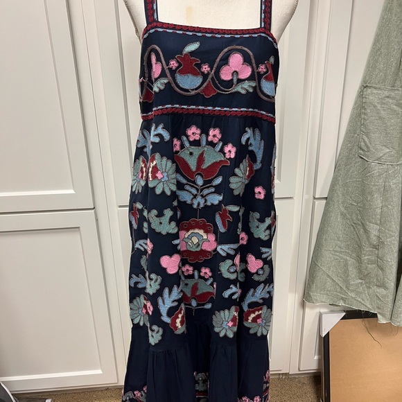 SEA Eclisse Embroidery Slip Dress - Picture 6 of 7